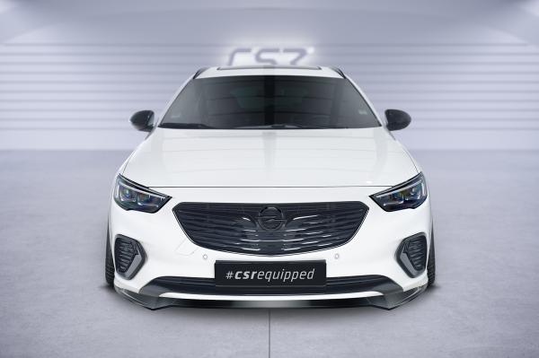 CSR Frontspoiler | Cup-Spoilerlippe mit ABE für Opel Insignia B Gsi CSL560-L schwarz matt (Lackierung erforderlich)