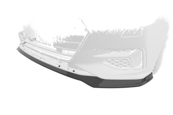 CSR Frontspoiler | Cup-Spoilerlippe mit ABE für Audi A7 C8 (Typ 4K) CSL563-G Glossy schwarz glänzend (keine Lackierung erforderlich)