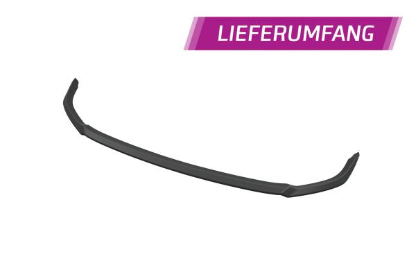 CSR Frontspoiler | Cup-Spoilerlippe mit ABE für VW T-Roc (A1) R CSL568-L Lackierung erforderlich (schwarz matt)
