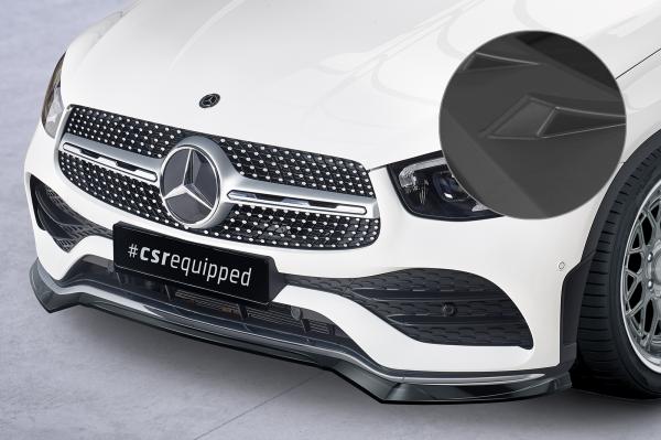 CSR Frontspoiler | Cup-Spoilerlippe mit ABE für Mercedes-Benz GLC (C253/X253) AMG-Line CSL573-L schwarz matt (Lackierung erforderlich)