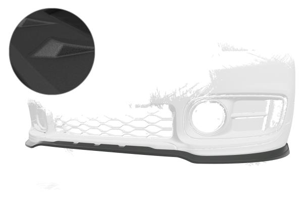 CSR Frontspoiler | Cup-Spoilerlippe mit ABE für Mini Countryman F60 CSL578-S schwarz matt strukturiert (keine Lackierung erforderlich)