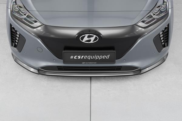 CSR Frontspoiler | Cup-Spoilerlippe mit ABE für Hyundai Ioniq CSL594-L schwarz matt (Lackierung erforderlich)