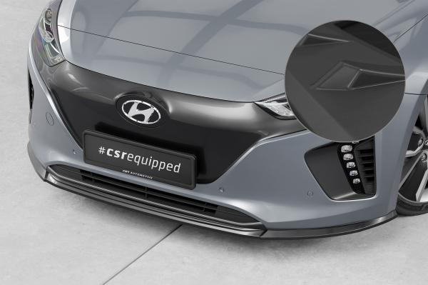 CSR Frontspoiler | Cup-Spoilerlippe mit ABE für Hyundai Ioniq CSL594-L schwarz matt (Lackierung erforderlich)