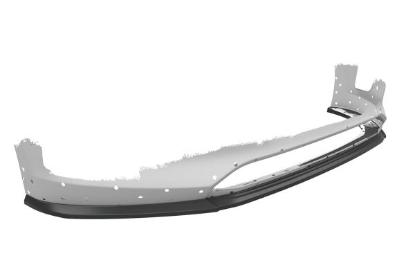 CSR Frontspoiler | Cup-Spoilerlippe mit ABE für Hyundai Ioniq CSL594-L schwarz matt (Lackierung erforderlich)
