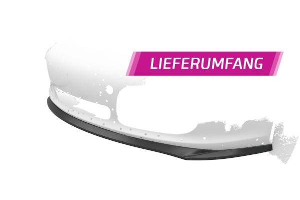 CSR Frontspoiler | Cup-Spoilerlippe mit ABE für Porsche 987 Boxster CSL597-L Lackierung erforderlich (schwarz matt)