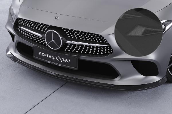 CSR Frontspoiler | Cup-Spoilerlippe mit ABE für Mercedes-Benz CLS (C257) CSL599-S schwarz matt strukturiert (keine Lackierung erforderlich)