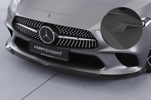 CSR Frontspoiler | Cup-Spoilerlippe mit ABE für Mercedes-Benz CLS (C257) CSL599-L schwarz matt (Lackierung erforderlich)