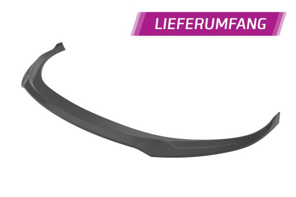 CSR Frontspoiler | Cup-Spoilerlippe mit ABE für Opel Astra K CSL601-L schwarz matt (Lackierung erforderlich)
