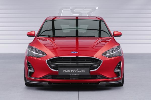CSR Frontspoiler | Cup-Spoilerlippe mit ABE für Ford Focus MK4 Turnier CSL606-L schwarz matt (Lackierung erforderlich)