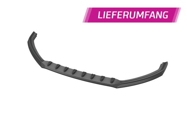 CSR Frontspoiler | Cup-Spoilerlippe mit ABE für Ford Focus MK4 Turnier CSL606-L schwarz matt (Lackierung erforderlich)