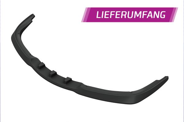 CSR Frontspoiler | Cup-Spoilerlippe mit ABE für Porsche 987c Cayman CSL609-M Carbon Look matt strukturiert (keine Lackierung erforderlich)