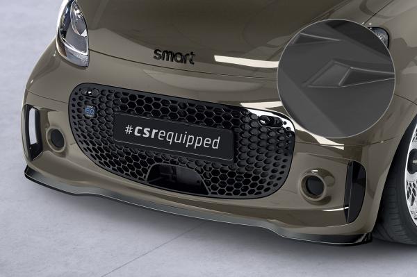 CSR Frontspoiler | Cup-Spoilerlippe mit ABE für Smart EQ fortwo (fortwo 453) CSL610-L Lackierung erforderlich (unlackiert)