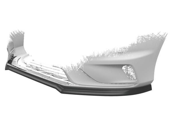 CSR Frontspoiler | Cup-Spoilerlippe mit ABE für Volvo V40 R-Design CSL611-G Glossy schwarz Hochglanz (keine Lackierung erforderlich)