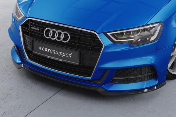 CSR Frontspoiler | Cup-Spoilerlippe mit ABE für Audi A3 S-Line / S3 8V CSL612-K Kupfer matt (keine Lackierung erforderlich)