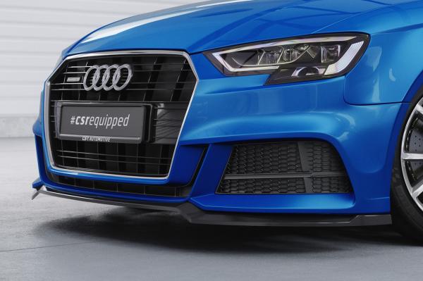 CSR Frontspoiler | Cup-Spoilerlippe mit ABE für Audi A3 S-Line / S3 8V CSL612-K Kupfer matt (keine Lackierung erforderlich)