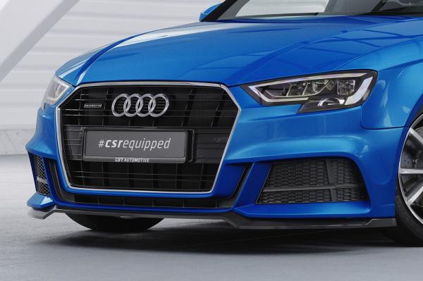 CSR Frontspoiler | Cup-Spoilerlippe mit ABE für Audi A3 S-Line / S3 8V CSL612-K Kupfer matt (keine Lackierung erforderlich)