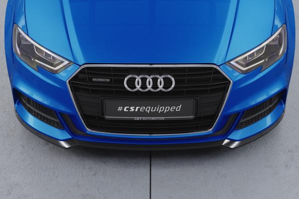CSR Frontspoiler | Cup-Spoilerlippe mit ABE für Audi A3 S-Line / S3 8V CSL612-K Kupfer matt (keine Lackierung erforderlich)