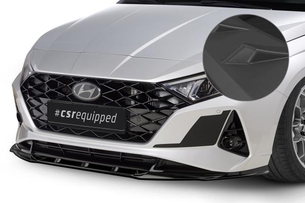 CSR Frontspoiler | Cup-Spoilerlippe mit ABE für Hyundai i20 (BC3) CSL615-L Lackierung erforderlich (unlackiert)