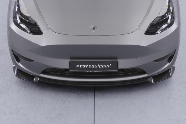 CSR Frontspoiler | Cup-Spoilerlippe mit ABE für Tesla Model Y CSL620-K Kupfer matt (keine Lackierung erforderlich)