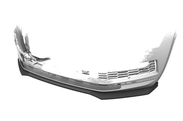 CSR Frontspoiler | Cup-Spoilerlippe mit ABE für Skoda Kodiaq CSL626-L schwarz matt (Lackierung erforderlich)