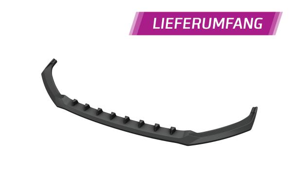 CSR Frontspoiler | Cup-Spoilerlippe mit ABE für Skoda Scala Monte Carlo CSL627-L schwarz matt (Lackierung erforderlich)