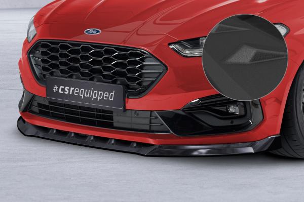 CSR Frontspoiler | Cup-Spoilerlippe mit ABE für Ford Mondeo MK5 BA7  Turnier ST-Line CSL629-S schwarz matt strukturiert (keine Lackierung erforderlich)