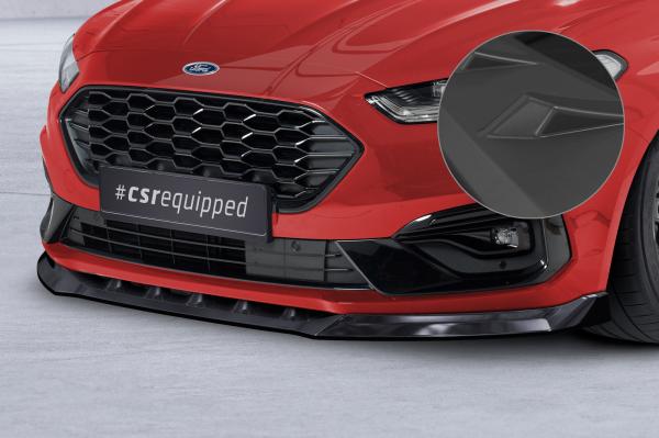 CSR Frontspoiler | Cup-Spoilerlippe mit ABE für Ford Mondeo MK5 BA7  Turnier ST-Line CSL629-L schwarz matt (Lackierung erforderlich)