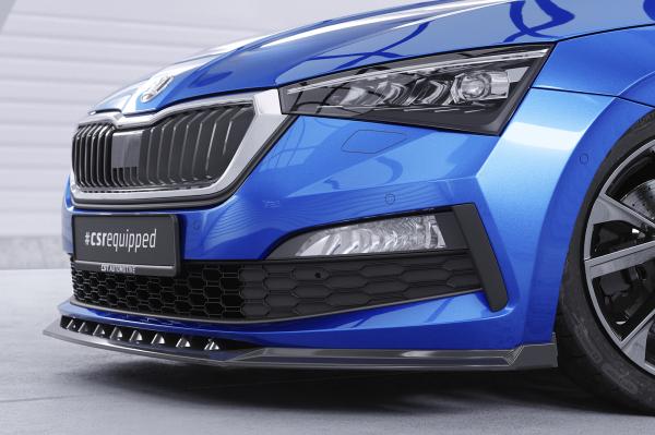 CSR Frontspoiler | Cup-Spoilerlippe mit ABE für Skoda Scala CSL633-L schwarz matt (Lackierung erforderlich)