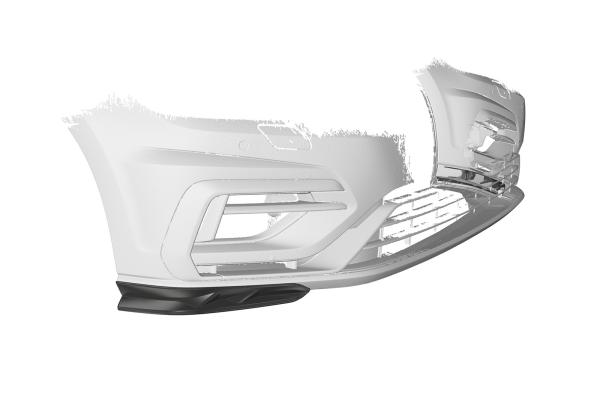 CSR Frontspoiler | Cup-Spoilerlippe / Frontblenden für VW Golf 7 (Typ AU) R CSL636-K Kupfer matt (keine Lackierung erforderlich)