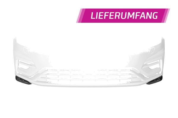 CSR Frontspoiler | Cup-Spoilerlippe / Frontblenden für VW Golf 7 (Typ AU) R CSL636-K Kupfer matt (keine Lackierung erforderlich)