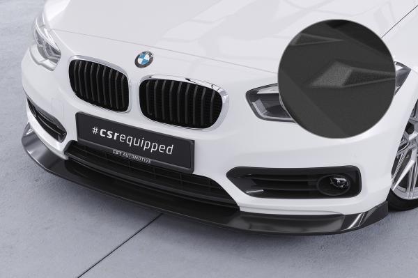 CSR Frontspoiler | Cup-Spoilerlippe mit ABE für BMW 1er F20/F21 LCI CSL639-S schwarz matt strukturiert (keine Lackierung erforderlich)