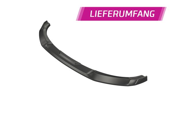 CSR Frontspoiler | Cup-Spoilerlippe mit ABE für BMW 1er F20/F21 LCI CSL639-L schwarz matt (Lackierung erforderlich)