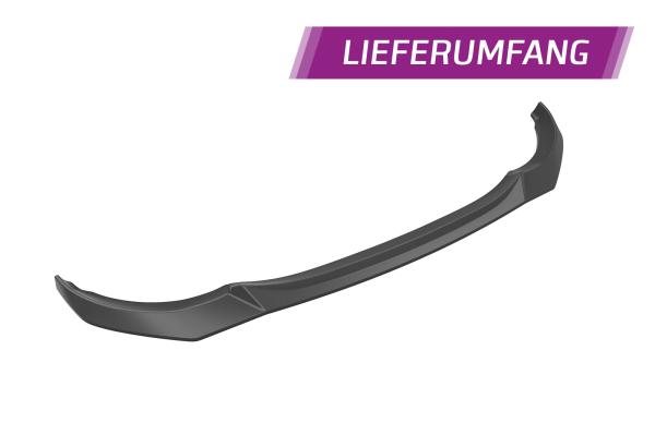 CSR Frontspoiler | Cup-Spoilerlippe mit ABE für BMW X3 G01 / X4 G02 M-Paket CSL642-L schwarz matt (Lackierung erforderlich)