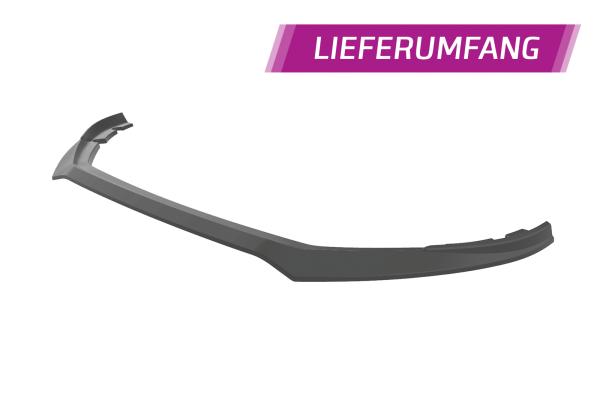 CSR Frontspoiler | Cup-Spoilerlippe mit ABE für Ford Puma Titanium CSL651-L schwarz matt (Lackierung erforderlich)