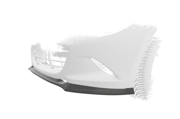 CSR Frontspoiler | Cup-Spoilerlippe mit ABE für Mazda MX-5 (Typ ND) CSL652-L schwarz matt (Lackierung erforderlich)
