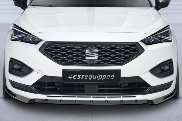 CSR Frontspoiler | Cup-Spoilerlippe mit ABE für Seat Tarraco FR CSL653-L Lackierung erforderlich (schwarz matt)