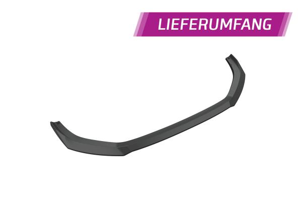 CSR Frontspoiler | Cup-Spoilerlippe mit ABE für Audi A8 D5 S-Line CSL656-M Carbon Look matt strukturiert (keine Lackierung erforderlich)