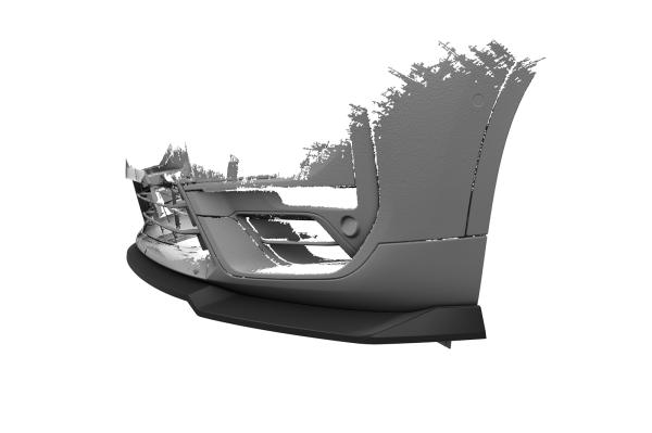 CSR Frontspoiler | Cup-Spoilerlippe mit ABE für BMW  X1 (F48) CSL662-L schwarz matt (Lackierung erforderlich)