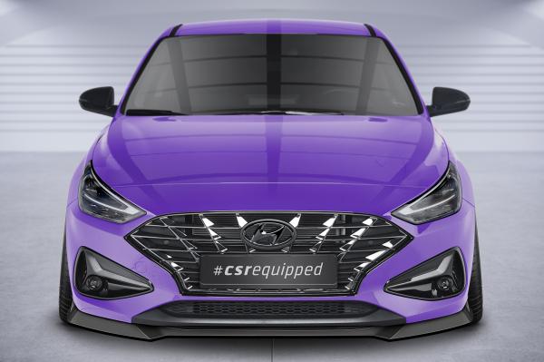 CSR Frontspoiler | Cup-Spoilerlippe mit ABE für Hyundai I30 (PD) CSL663-L schwarz matt (Lackierung erforderlich)