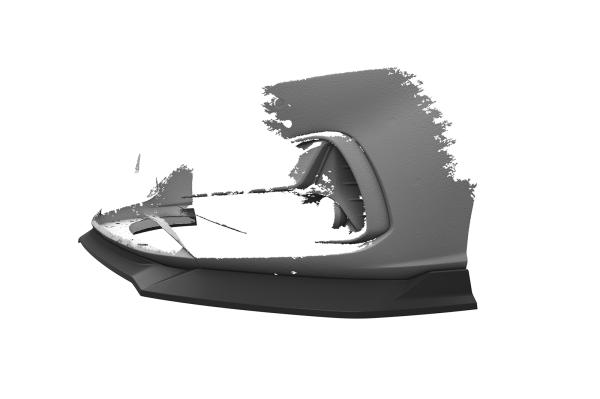 CSR Frontspoiler | Cup-Spoilerlippe mit ABE für Hyundai I30 (PD) CSL663-L schwarz matt (Lackierung erforderlich)