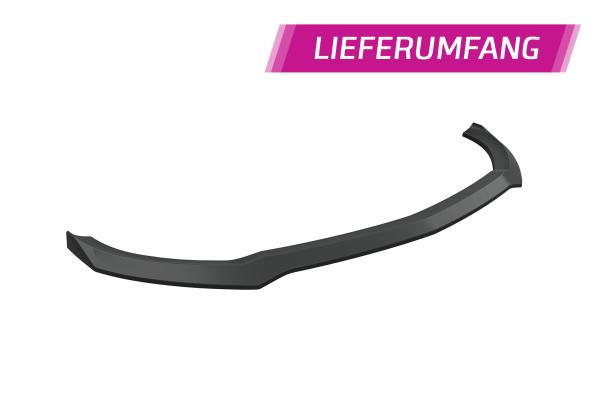 CSR Frontspoiler | Cup-Spoilerlippe mit ABE für Mercedes-Benz A-Klasse 177 A35 AMG/AMG-Line CSL664-C Carbon Look Hochglanz (keine Lackierung erforderlich)