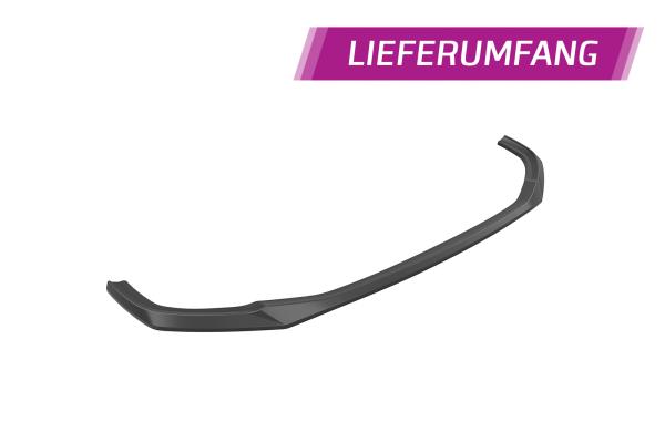 CSR Frontspoiler | Cup-Spoilerlippe mit ABE für Audi Q3 (F3) S-Line CSL665-L schwarz matt (Lackierung erforderlich)