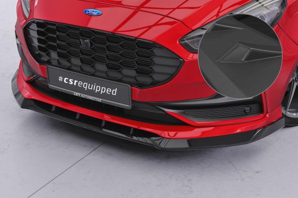 CSR Frontspoiler | Cup-Spoilerlippe mit ABE für Ford S-Max MK2 CSL666-L schwarz matt (Lackierung erforderlich)