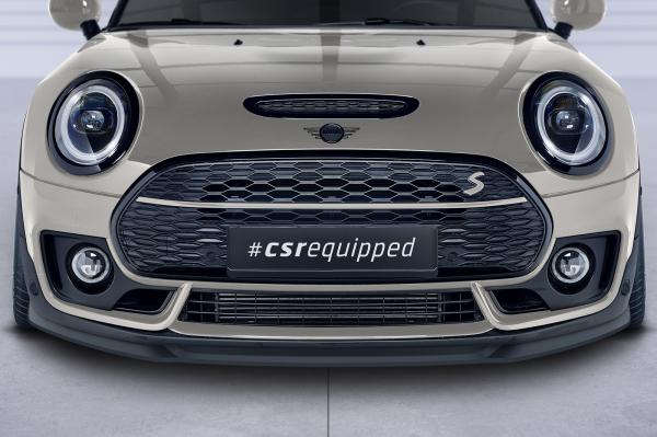 CSR Frontspoiler | Cup-Spoilerlippe mit ABE für Mini Clubman F54 Cooper S CSL667-G Glossy schwarz Hochglanz (keine Lackierung erforderlich)