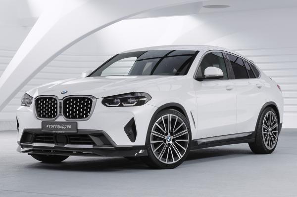 CSR Frontspoiler | Cup-Spoilerlippe mit ABE für BMW X4 (G02) CSL672-K Kupfer matt (keine Lackierung erforderlich)