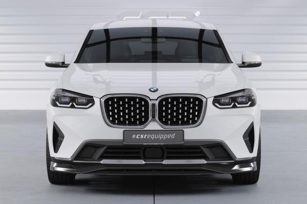 CSR Frontspoiler | Cup-Spoilerlippe mit ABE für BMW X4 (G02) CSL672-K Kupfer matt (keine Lackierung erforderlich)
