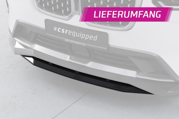 CSR Frontspoiler | Cup-Spoilerlippe mit ABE für BMW X4 (G02) CSL672-K Kupfer matt (keine Lackierung erforderlich)
