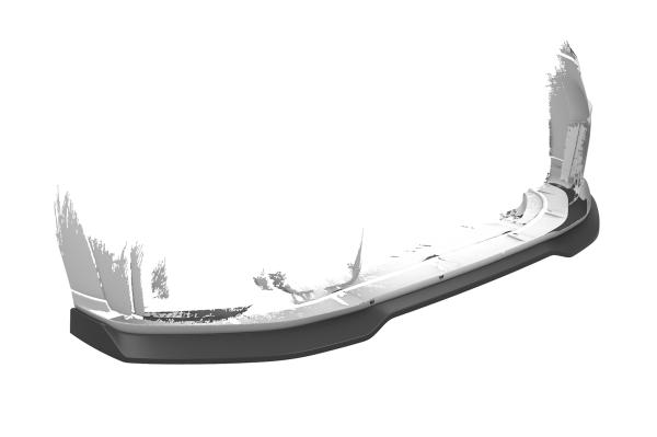 CSR Frontspoiler | Cup-Spoilerlippe mit ABE für Mini F55, F56, F57 JCW-Trim CSL673-G Glossy schwarz Hochglanz (keine Lackierung erforderlich)