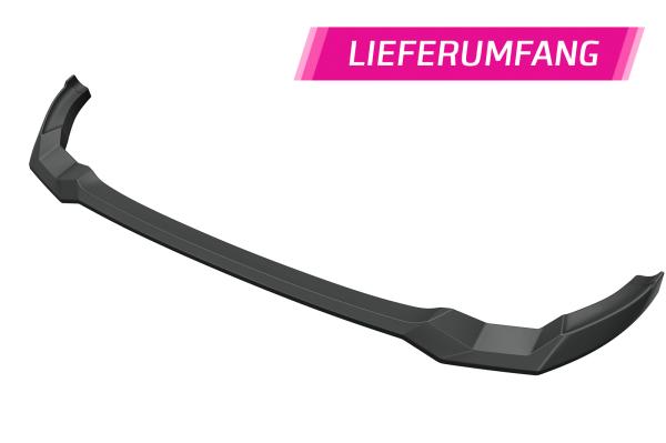 CSR Frontspoiler | Cup-Spoilerlippe mit ABE für BMW X3 (F97) CSL674-G Glossy schwarz Hochglanz (keine Lackierung erforderlich)