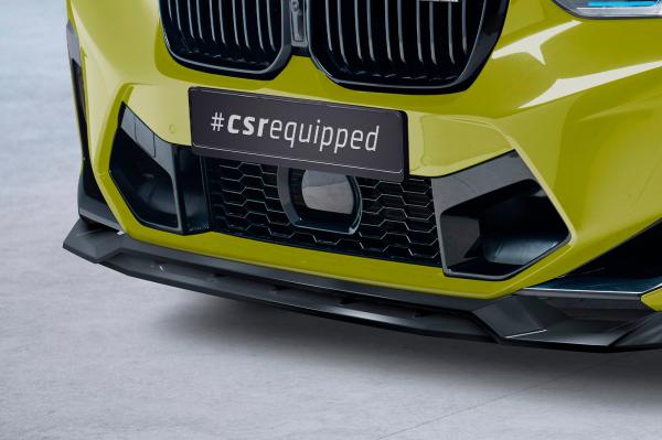 CSR Frontspoiler | Cup-Spoilerlippe mit ABE für BMW X3 (F97) CSL678-K Kupfer matt (keine Lackierung erforderlich)